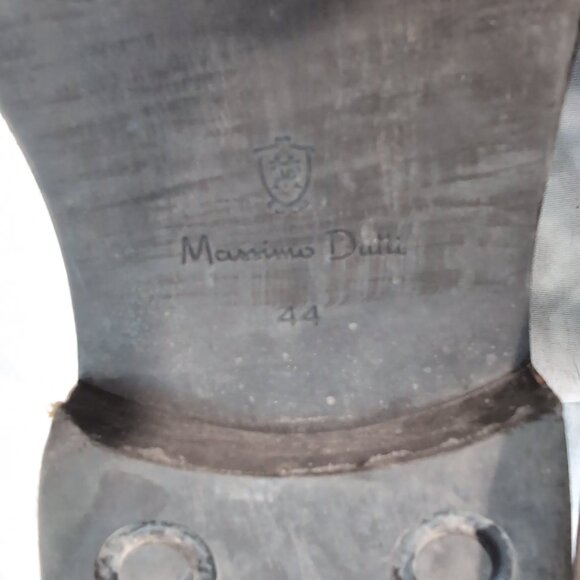 Massimo Dutti Brown Leather Wingtip Brogue Dress Shoes – Men’s EU 44 US 10.5–11 - Picture 11 of 12